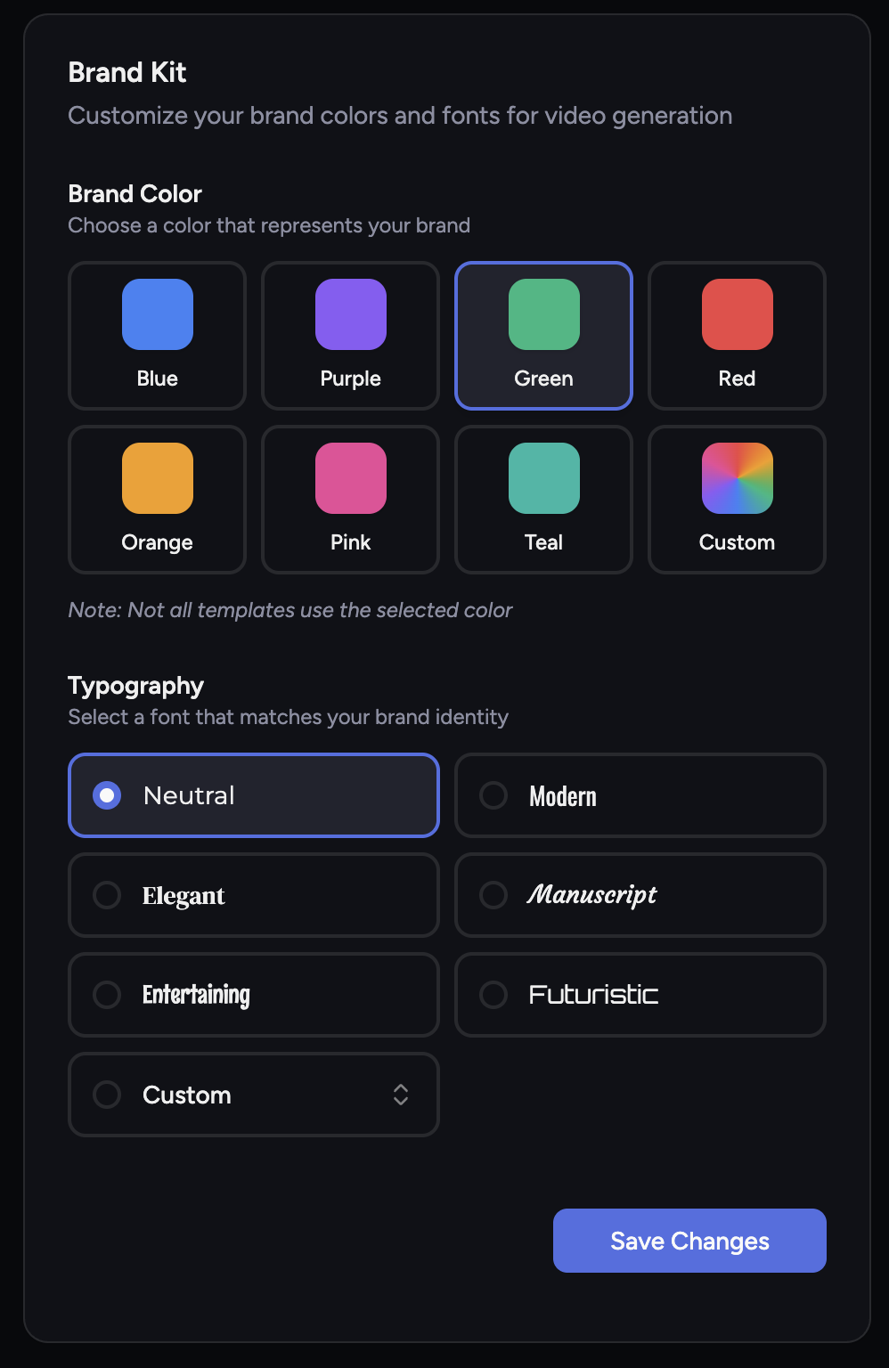 Customize look and feel